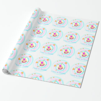 Gymnastics - I Love to Tumble Wrapping Paper