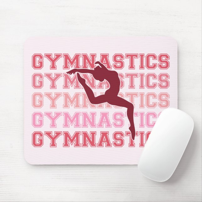 Gymnastics Inspired Mouse Pad (With Mouse)