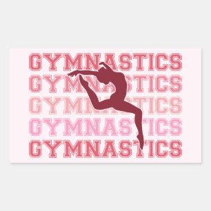Gymnastics Inspired Sticker