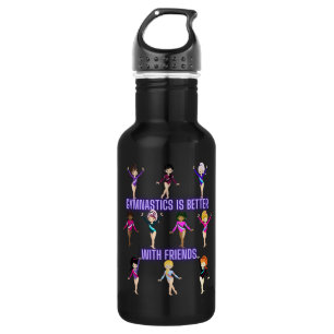 Gymnastics Is Better With Friends  532 Ml Water Bottle
