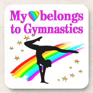 GYMNASTICS IS MY LIFE COASTER