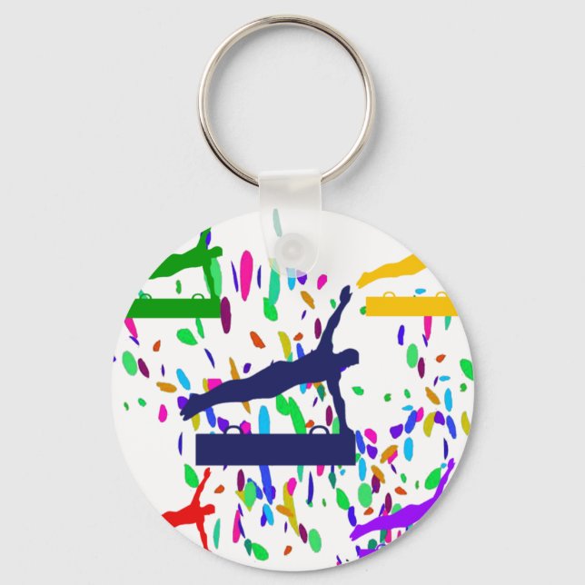 GYMNASTICS KEYCHAIN (Front)