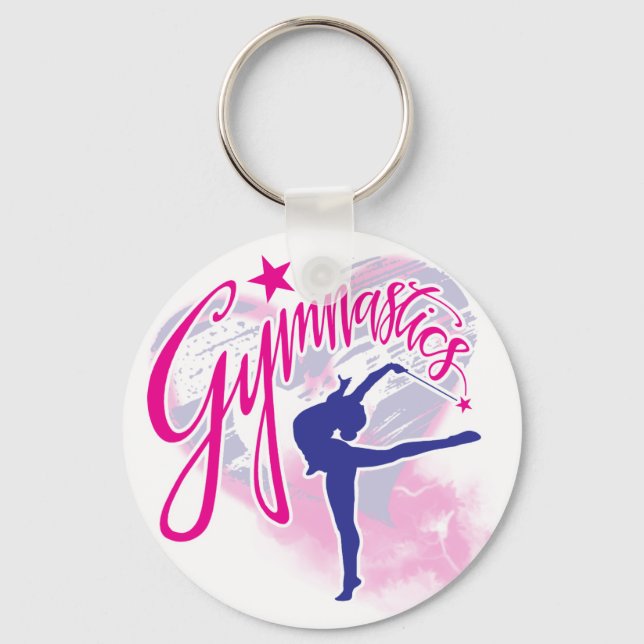 Gymnastics Keychain (Front)