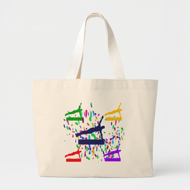 GYMNASTICS LARGE TOTE BAG (Front)