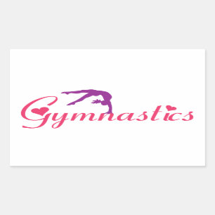 Gymnastics Love Sticker
