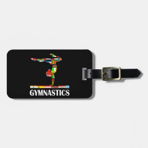 Gymnastics Luggage Tag