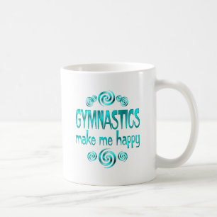 Gymnastics Make Me Happy Coffee Mug