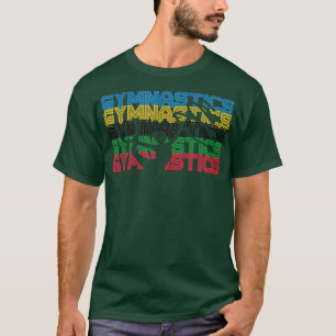 Gymnastics Men Women Boys Girls Gymnast Dance Gif T-Shirt