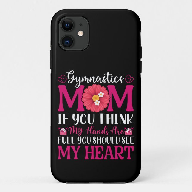 Gymnastics Mom Case-Mate iPhone Case (Back)