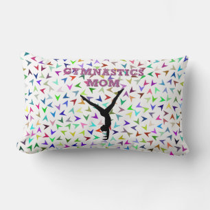 Gymnastics MOM lumbar pillow. Lumbar Pillow