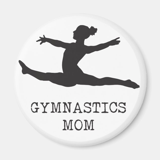 Gymnastics Mom Magnet (Front)