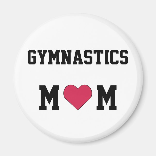 Gymnastics Mom Magnet (Front)