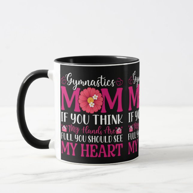 Gymnastics Mom Mug (Left)