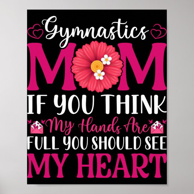 Gymnastics Mom Poster (Front)