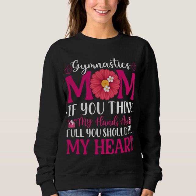Gymnastics Mom Sweatshirt (Front)