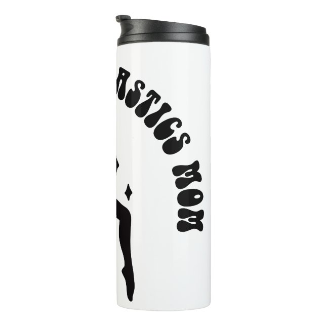 Gymnastics Mom Thermal Tumbler (Rotated Right)