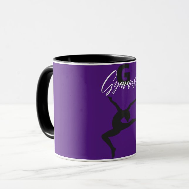 Gymnastics Monogram G is for Gymnast      Mug (Front Left)
