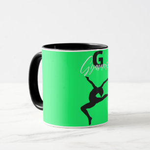 Gymnastics Monogram G is for Gymnast Mug