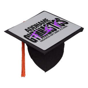 Gymnastics NAME Acrobatic Team Handspring Gymnast  Graduation Cap Topper