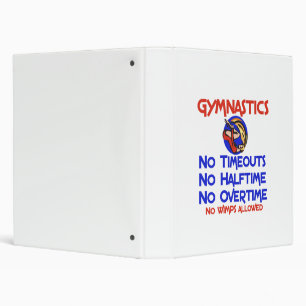 Gymnastics No Wimps Binder