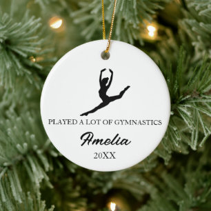 Gymnastics Ornament In My Gymnast Era Ornaments,