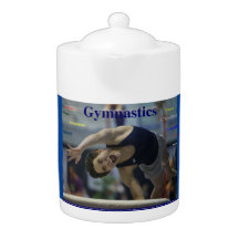 GYMNASTICS poster théière, coffre