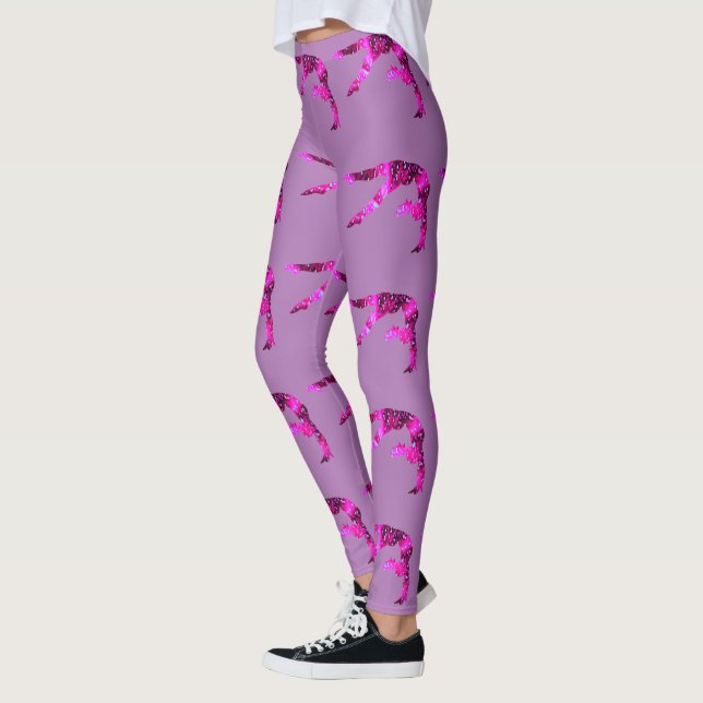 Gymnastics Power Tumbling Leggings (Left)