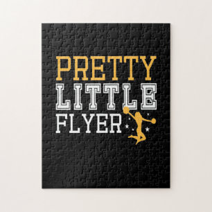 Gymnastics Pretty Little Flyer Jigsaw Puzzle