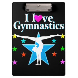 GYMNASTICS PRINCESS CLIPBOARD