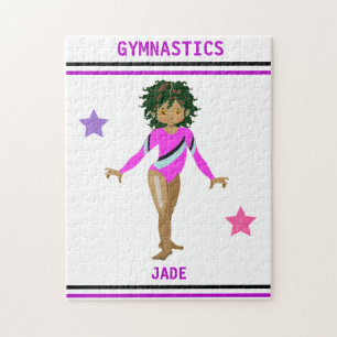  GYMNASTICS PUZZLE FOR GIRLS PERSONALIZED