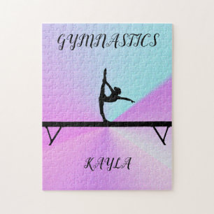GYMNASTICS PUZZLE PERSONALIZED!
