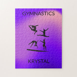 GYMNASTICS PUZZLE PERSONALIZED!
