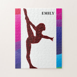 GYMNASTICS PUZZLE PERSONALIZED!