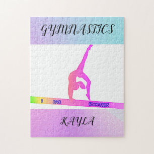 GYMNASTICS PUZZLE PERSONALIZED!