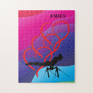GYMNASTICS PUZZLE PERSONALIZED!