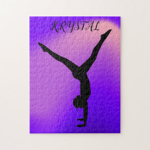 GYMNASTICS PUZZLE PERSONALIZED!