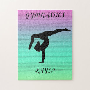 GYMNASTICS PUZZLE PERSONALIZED!