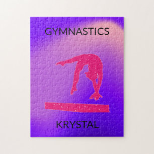 GYMNASTICS PUZZLE PERSONALIZED!