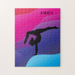 GYMNASTICS PUZZLE PERSONALIZED!