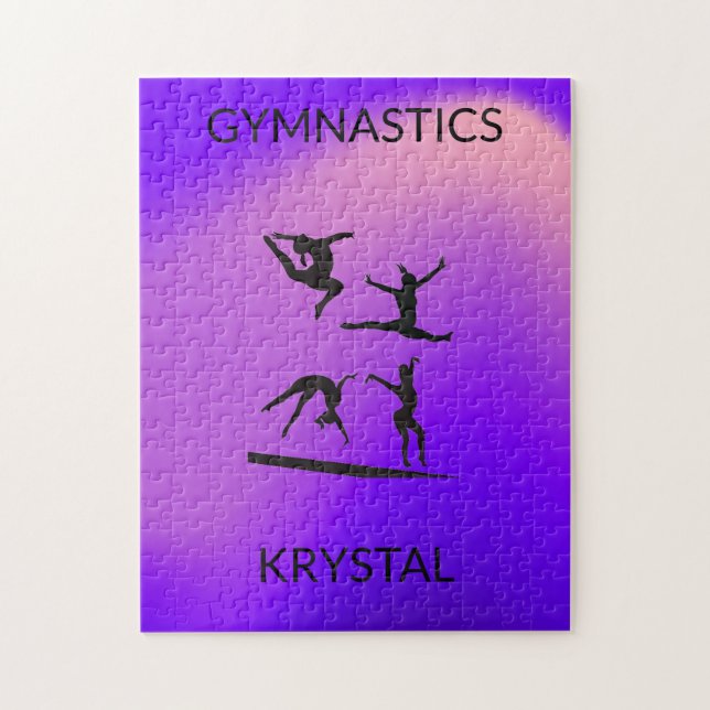 GYMNASTICS PUZZLE PERSONNALISÉ ! (Vertical)