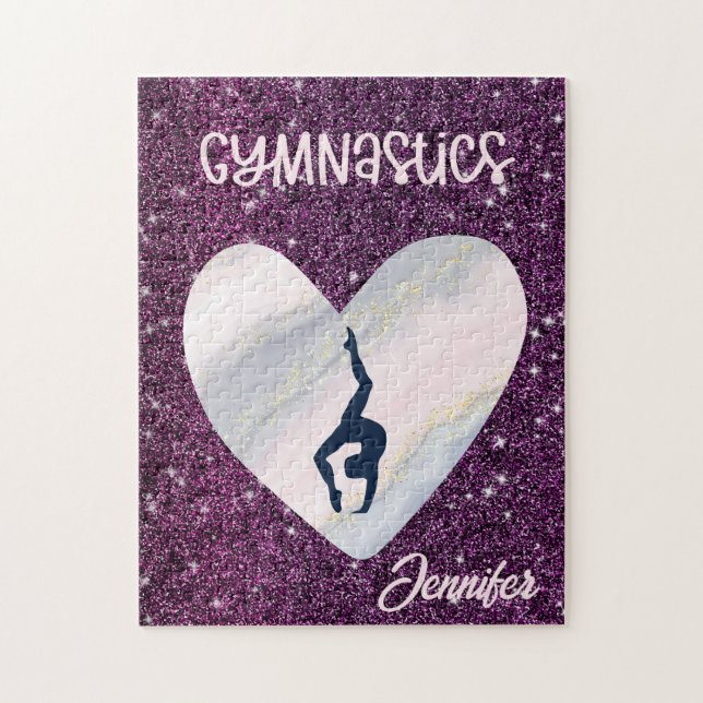 GYMNASTICS PUZZLE PERSONNALISÉ (Vertical)