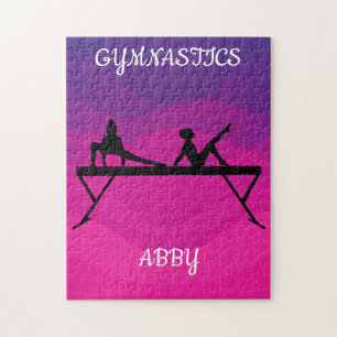 GYMNASTICS PUZZLE PERSONNALISÉ !