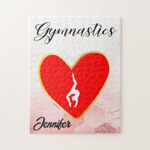 GYMNASTICS PUZZLE PERSONNALISÉ