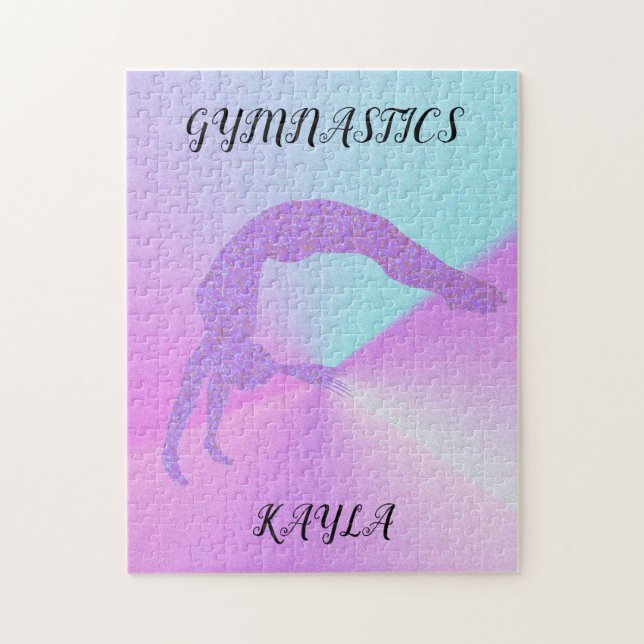 GYMNASTICS PUZZLE PERSONNALISÉ ! (Vertical)