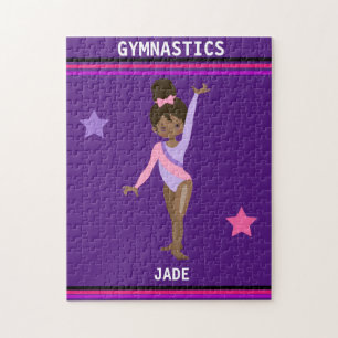 GYMNASTICS PUZZLE POUR LES FILLES PERSONNALISÉES