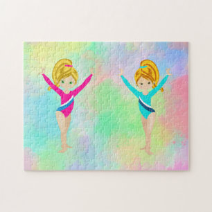 " GYMNASTICS" rainbow  Jigsaw Puzzle