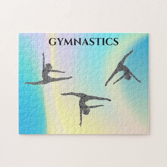 " GYMNASTICS" rainbow  Jigsaw Puzzle (Horizontal)