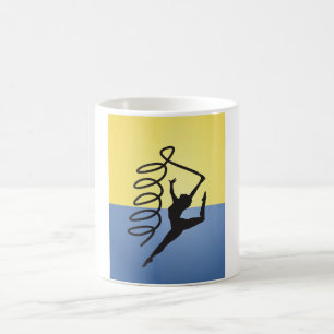 Gymnastics Ribbon Routine Mug