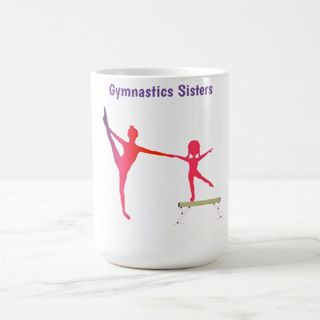 Gymnastics Sisters Mug (Center)