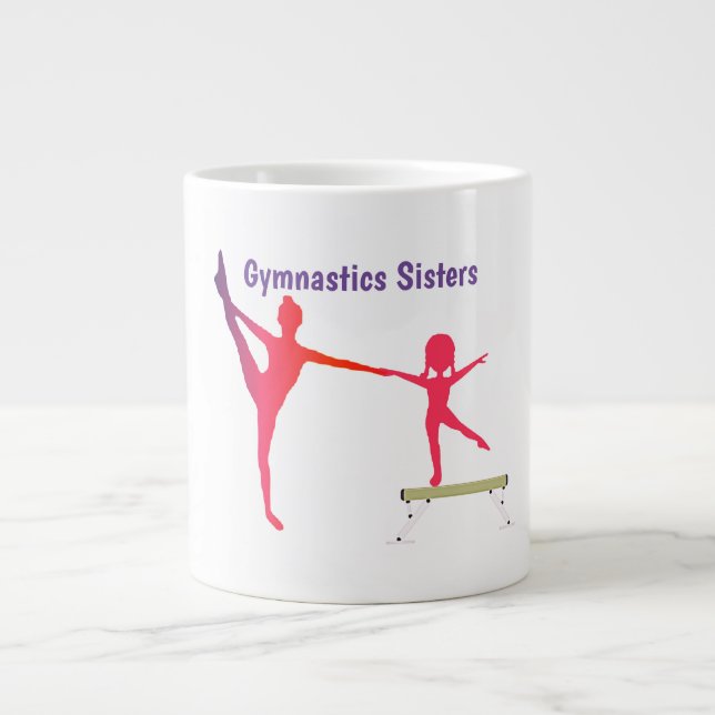 Gymnastics Sisters Specialty Mug (Front)